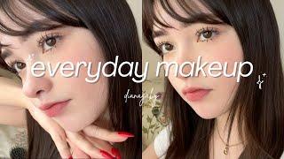 ⊹₊｡ everyday makeup look ˚₊⊹ : tutorial