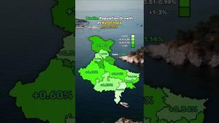 Hindu ️ & Muslim ️ Population Change (2001–2011)