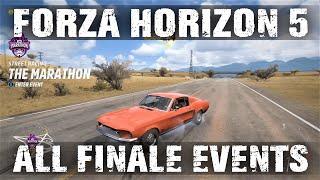 Forza Horizon 5 - All Finale Events (HD)