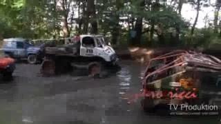 Unimog extreme offroad Rally Breslau Poland 2014 team Heidenreich Ibbetts