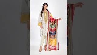 nishat linen winter collection 2022/2023 | new winter dresses #shorts #fashion #viral