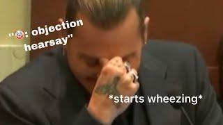 Johnny Depp's funniest moments in court 🩸 ( part 3 )