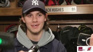 Jack Hughes Exit Interview | NEW JERSEY DEVILS