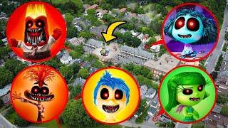 DRONE CATCHES ALL EMOTIONS OF RILEY FROM INSIDE OUT 2 MOVIE