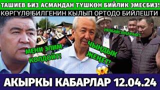 АСМАНДАН ТҮШКӨН БИЙЛИК ЭМЕСБИЗ,ТАШИЕВ ТАРС ЭЛЕ ЖАРЫЛДЫ..САГА ДАГЫ КАНДАЙ ДАЛИЛ КЕРЕК...