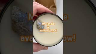 My new Northwoods Moon Candle available here ️ https://paparockzee.etsy.com #moonstone #candle