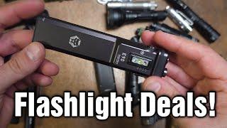 Great Deals on Flashlights, (Black Friday 2024)