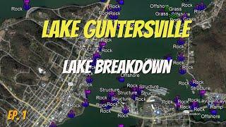 Lake Guntersville - Full Lake Breakdown - Intro - Ep. 1 - Find the Bass Fast!