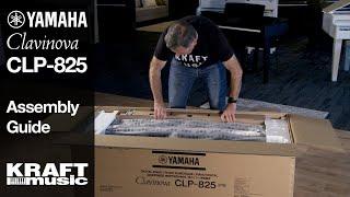 Yamaha Clavinova CLP-825 Digital Piano - Assembly Guide