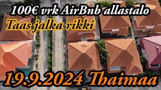 Esittelyssä 100€ vrk AirBnb Uima-allastalo - Sattui Taas Urheilutapaturma 19.9.2024 Thaimaa