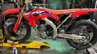 #crf450 getting dyno #bikelover #bikelife