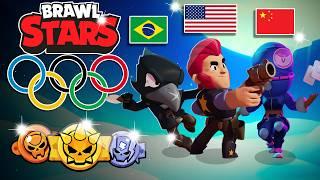 I Hosted the FIRST EVER BRAWL STARS OLYMPICS (50+ Countries)