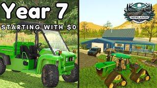 I Spent 7 Years Building a Farm From Scratch | Farming Simulator 22