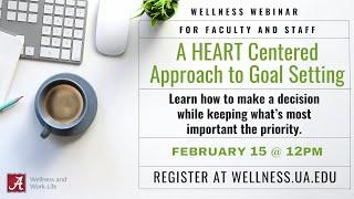 A HEART Centered Approach to Goal Setting