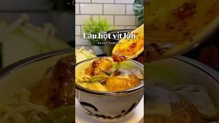 Lẩu hột vịt lộn xả xui #quyencooking #côngthứcnấuăn #monngon #amthuc #lauhotvitlon