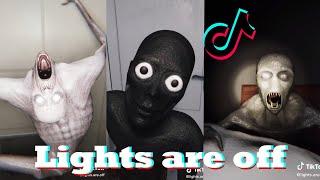 Lights Are Off Scary TikToks (Horrors, sensitive viewers, be aware) Compilation