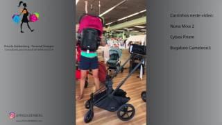 Carrinhos Nuna Mixx 2, Cybex Priam e Bugaboo Cameleon - Priscila Goldenberg