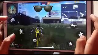Garena Free Fire| in tablet (samsung galaxy A7 lite) 4 finger handcam