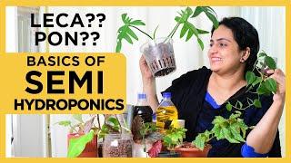 Semi Hydroponics - Basics, How to , Tips & Tricks | Soilless Medium | Nutrient Water for Hydroponics