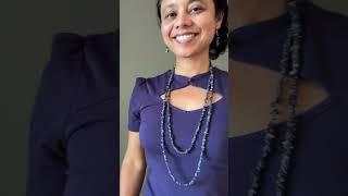 Iolite Necklace Indigo Visions of Freedom