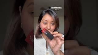 Day21Swiss beauty HD matte lipstick ‘peach day’ #swissbeauty #ytshorts #ashortaday #youtubeshorts