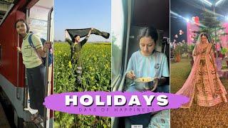 My HOLIDAYS | Chutti ke din | UP girl in Kerala