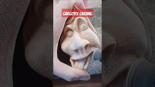 Dremel wood carving #dremel #powercarving #woodspirit