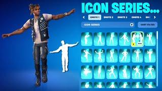 ALL FORTNITE ICON SERIES DANCES & EMOTES