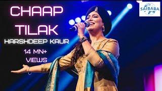 CHAAP TILAK | Harshdeep Kaur | SUFI MUSIC | JUNOON | Saibaba Studios