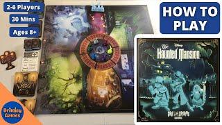 Disney The Haunted Mansion Call of the Spirits Board Game (How to Play)