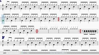 Cupid-Fifty Fifty (Drum Sheet)