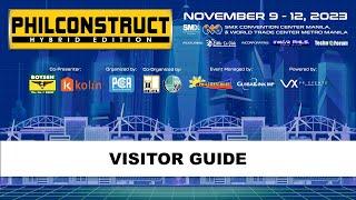 Philconstruct Manila Visitor Guide