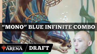 "MONO" BLUE INFINITE COMBO | Bloomburrow Draft | MTG Arena