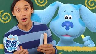 Blue & Josh Skidoo Into Chalk World! | Blue's Clues & You!