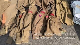 British & US WW2 Army Uniforms - The Militaria Shop   HD 1080p