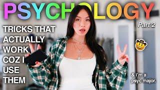 21 PSYCHOLOGY TRICKS that will *legit* CHANGE YOUR LIFE pt.2