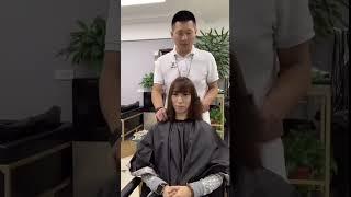 免打理烫发 #网红蛋蛋卷 #羊毛卷│ #perm hair #fhaicut #hairtutorial