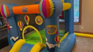 Review of ACTION AIR Bounce House, Inflatable Bouncer with Air Blower, Jumping Castle with Slide