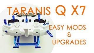 Taranis Q X7 mods: Cheap and Easy mods and accessories for the FrSky Taranis QX7 - QUICK GUIDE