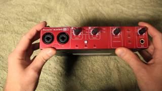 Focusrite Scarlett 8i6 Walktrhough