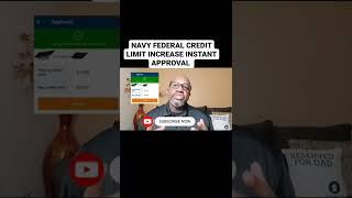 NAVY FEDERAL CREDIT LIMIT INCREASE INSTANT APPROVAL HACK