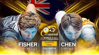 FISHER vs CHEN ▸ 2024 Massé WPA Women's World 9-Ball Championship