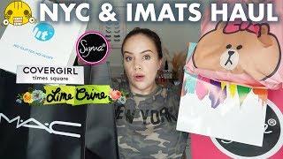 HUGE IMATS MAKEUP HAUL + Covergirl Times Square, China Town & more!