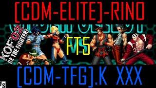 King of Fighters 2002 - [CDM-ELITE]-RINO [Angel/Leona/Choi] vs [CDM-TFG].K_XXX [Billy/Kim/K9999] FT5