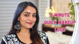 Simple & Glowy Makeup | My Everyday Makeup Look ️ | Nimmy Arungopan