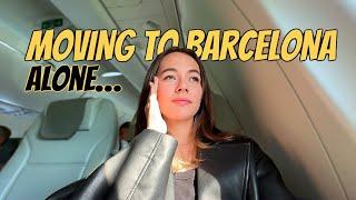 MOVING TO BARCELONA | First days living ALONE