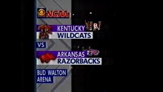 1995-01-29 Kentucky Wildcats vs Arkansas Razorbacks