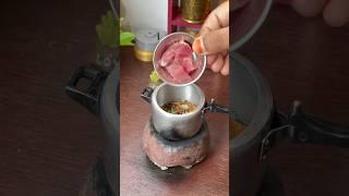 Miniature Mutton Biryani Pressure Cooker Mutton Biryani Mini Cooking #shorts #trending #viral