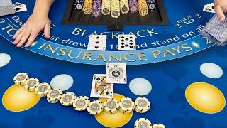 I WON $1,000,000 ON ONE LUCKY HAND OF BLACKJACK!