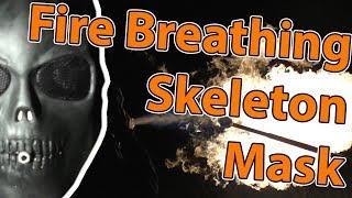 DIY Fire Breathing Skull Mask